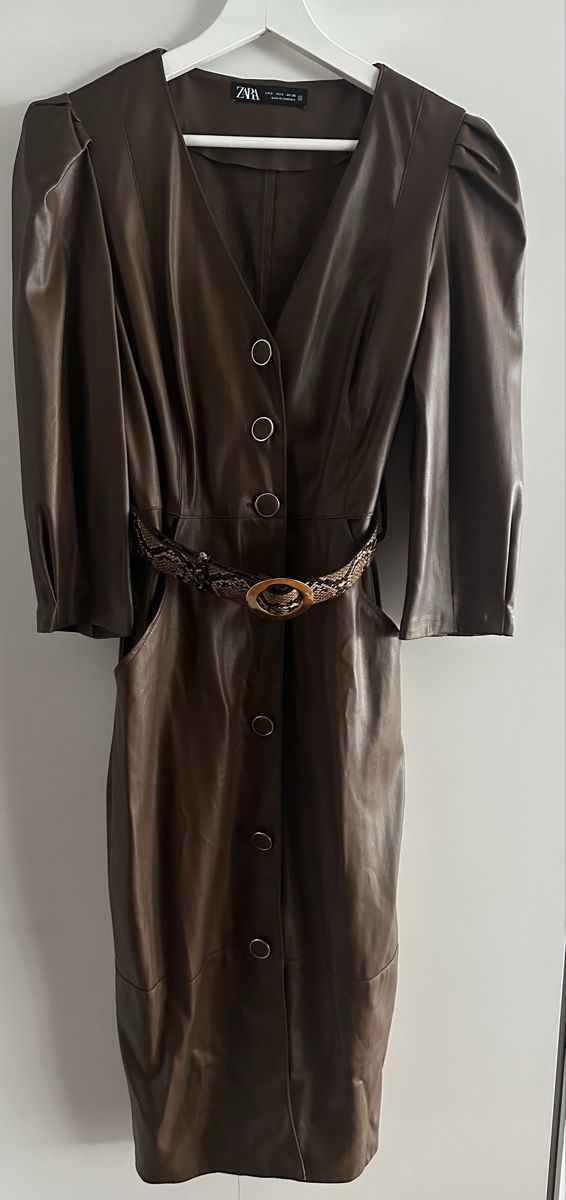 Vestiti: Zara vegan leather dress – Nuovo (secondo la descrizione) da Luzern venduto da ida_hv2y