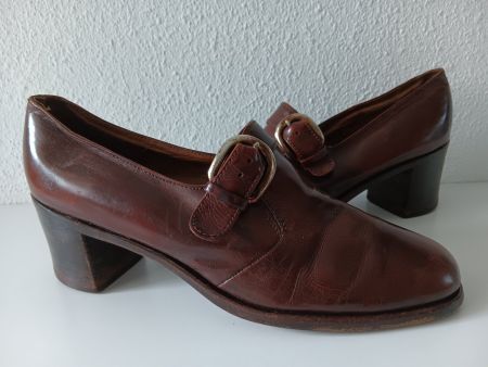 BALLY BOTTIER Chaussures en cuir / Leder Schuhe 37,5 (6,5)
