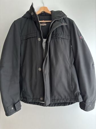 Schwarze Winterjacke von Peuterey, Grösse 50 - Top Zustand!