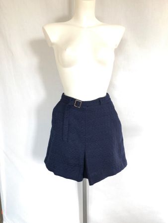 Jupe effet jupe short texturée bleu marine Forever 21