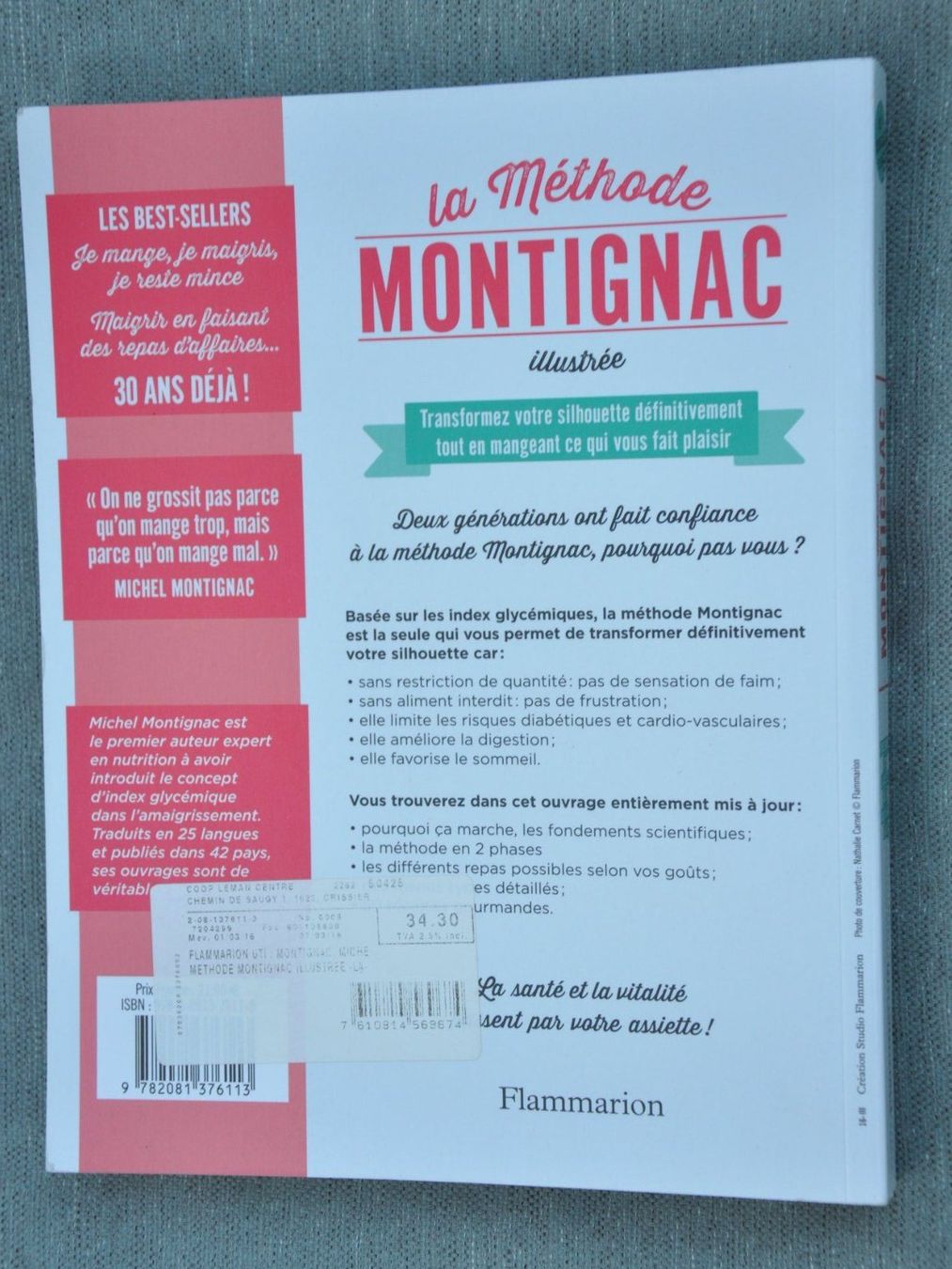 Bücher: La méthode Montignac illustrée : transformez votre silhouett – Gebraucht aus Fully von Minouchka 5
