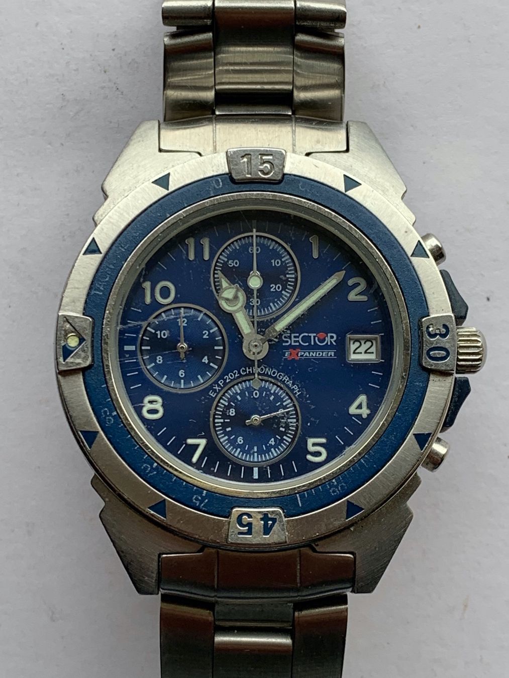 Sector Expander Sector Uhren Chronograph Orologio Sector