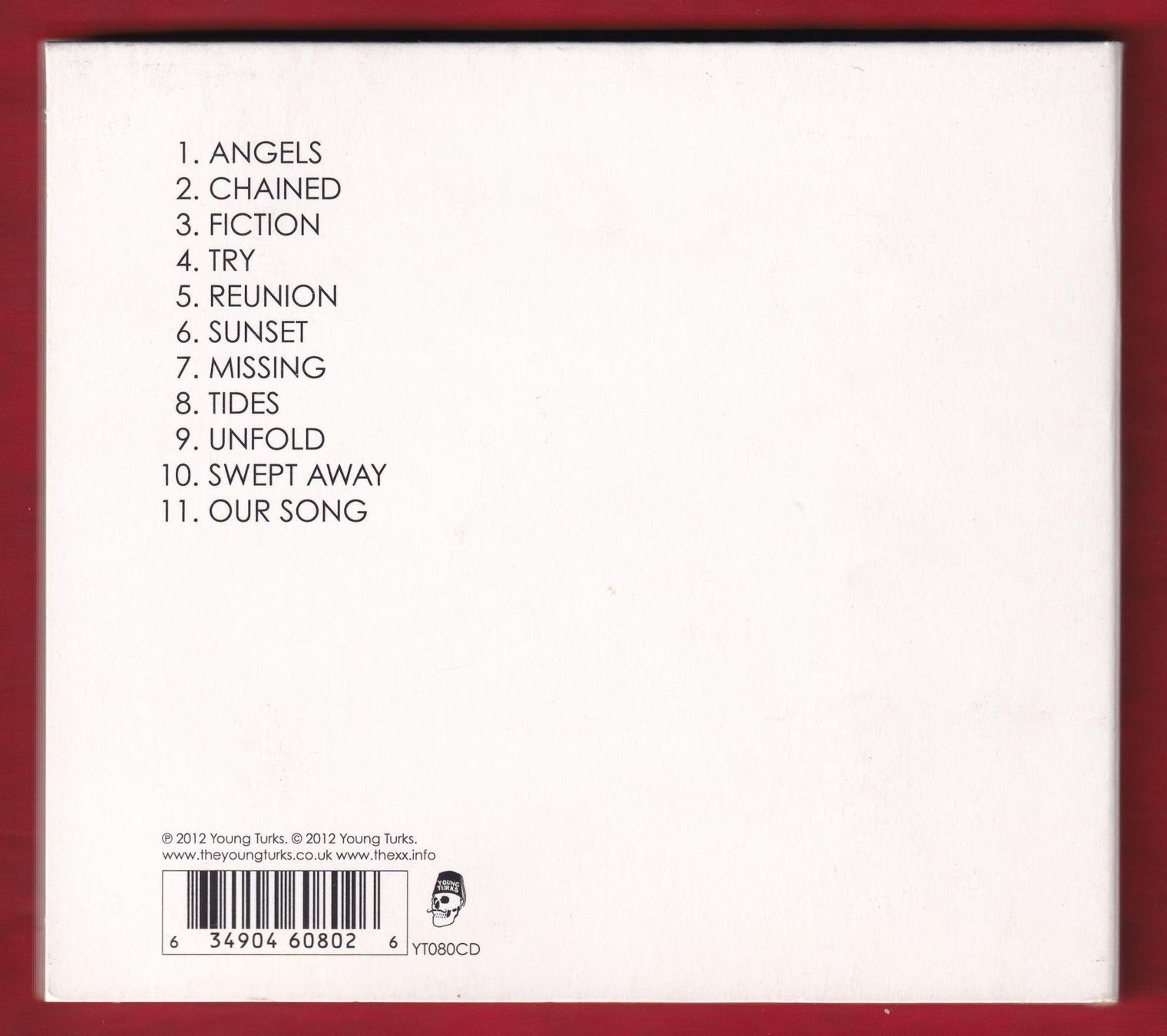 CD: The XX - Coexist (CD) – Usato da Zürich venduto da Pfluftl2000 1