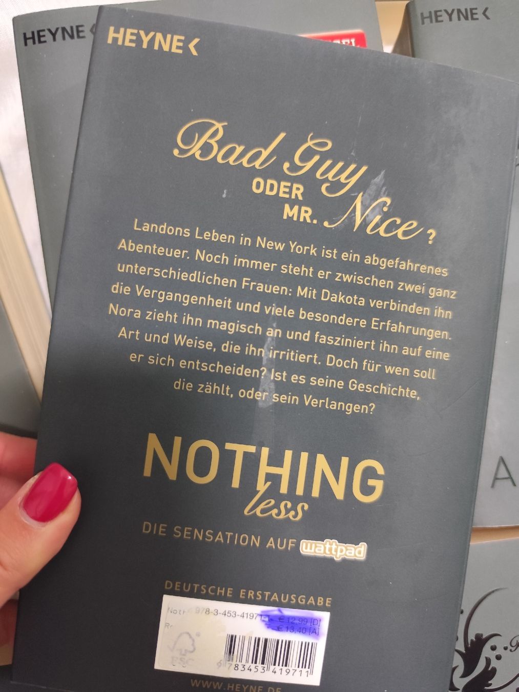 Libri: Anna Todd Series Deutsch German – Usato da Mägenwil venduto da VintageGirly 1