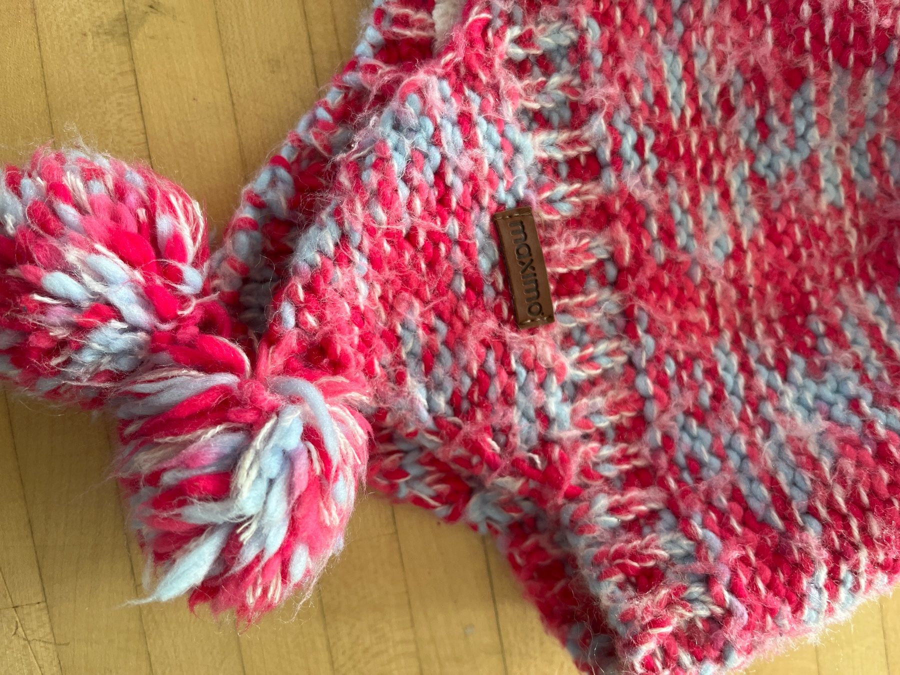 Maximo Altro abbigliamento per bambina: Maximo Mütze 53/55 mit Pommel – Usato da Horgen venduto da Hoppelhase11 1