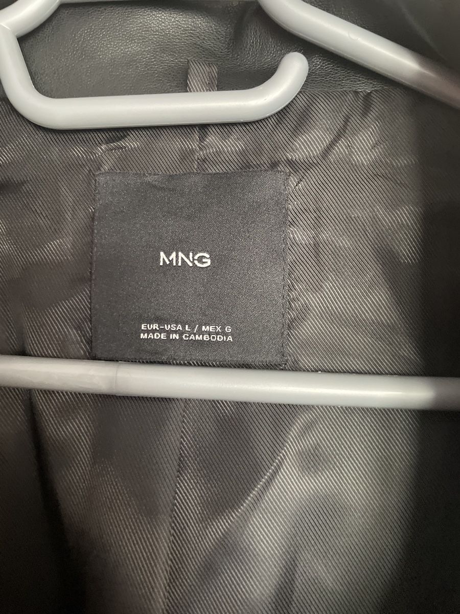Jacken: Coole Kunstlederjacke von Mango, Grösse L, Schwarz! – Neu (gemäss Beschreibung) aus Wahlen b. Laufen von Salome7 1