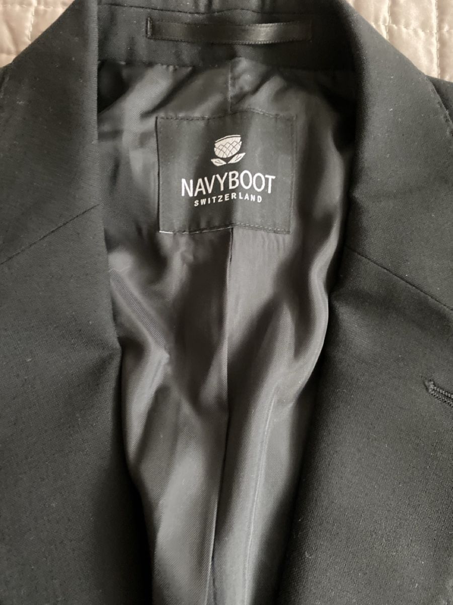 Navyboot Giacche: Veste Navyboot noire, taille 52 - Élégance et confort. – Usato da Geneve venduto da pat_p76n 1
