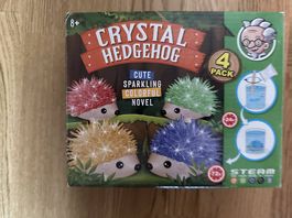 Crystal Hedgehog  Kristallzucht Experimentierset (3x neu)