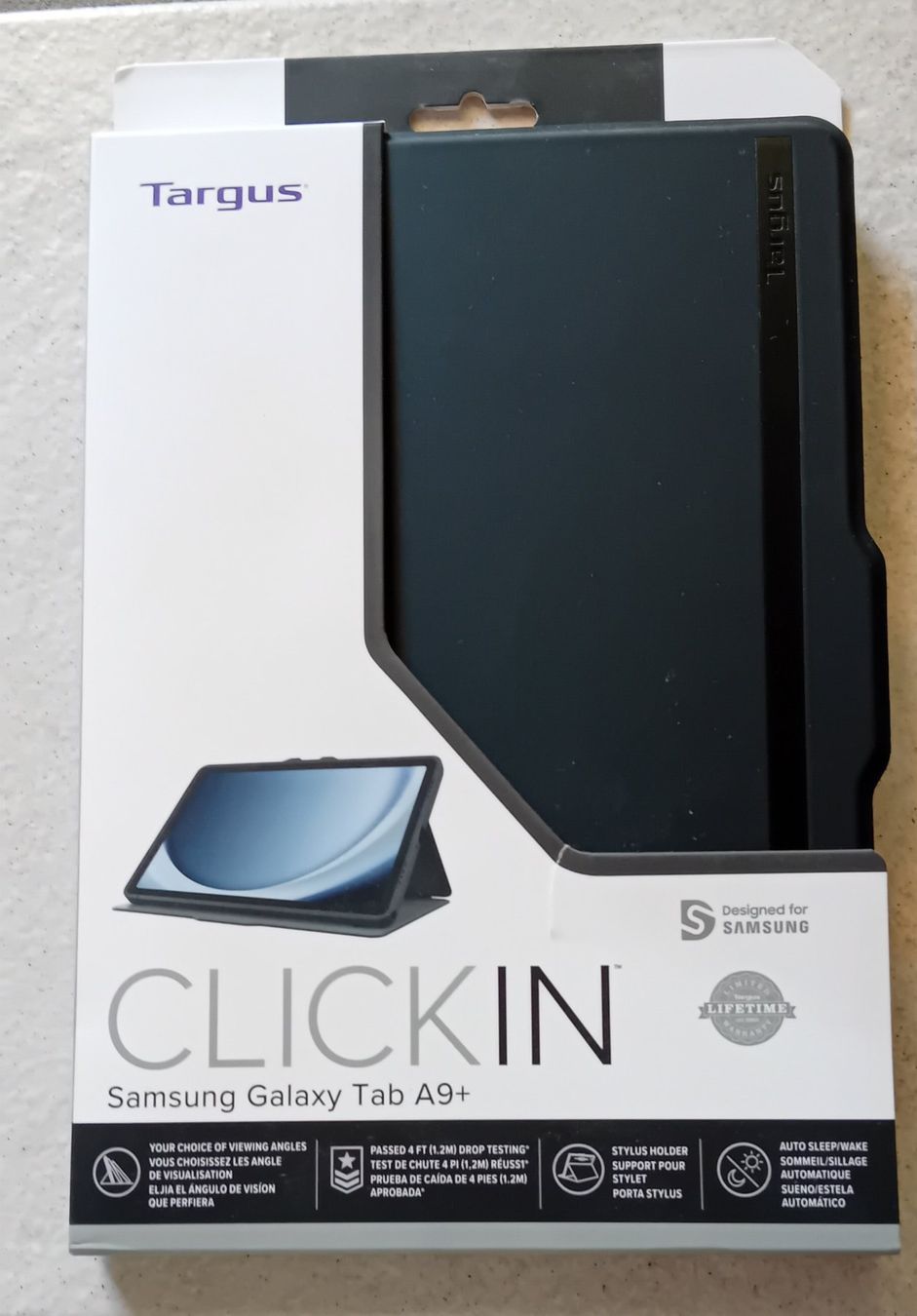 Covers & Borse: Tablet-Buchcover Klick-in Galaxy Tab A9+ – Nuovo e nell'imballaggio originale da Baden venduto da Eric0