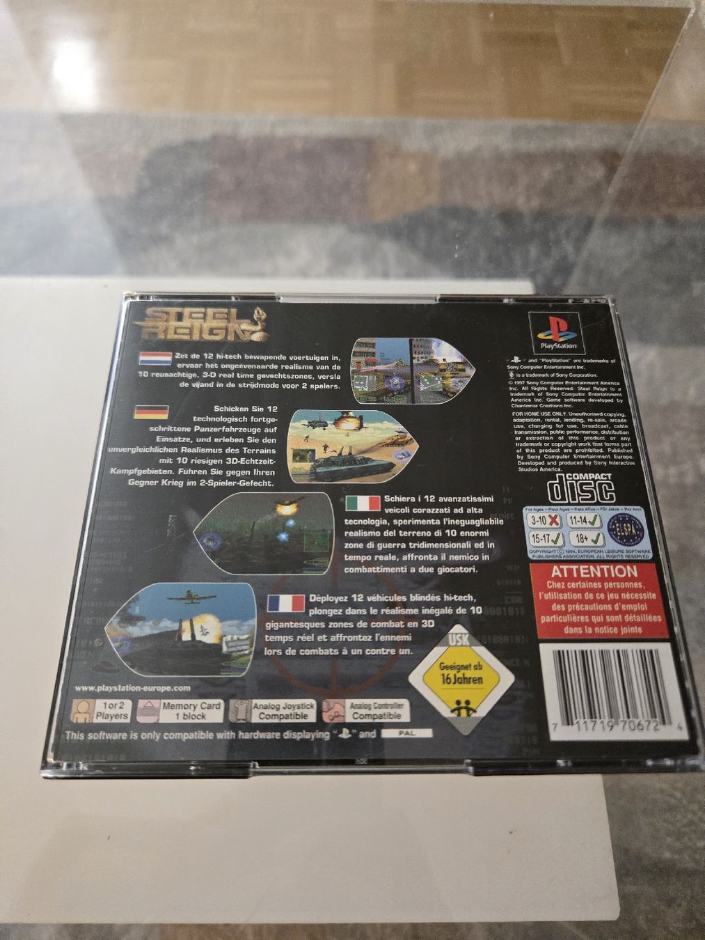 Giochi: Steel Reign PS1 – Usato da Bussigny venduto da Kfdlt 1
