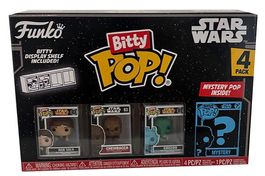 Funko Bitty Pop! Star Wars, Han Solo, Chewbacca, Greedo,