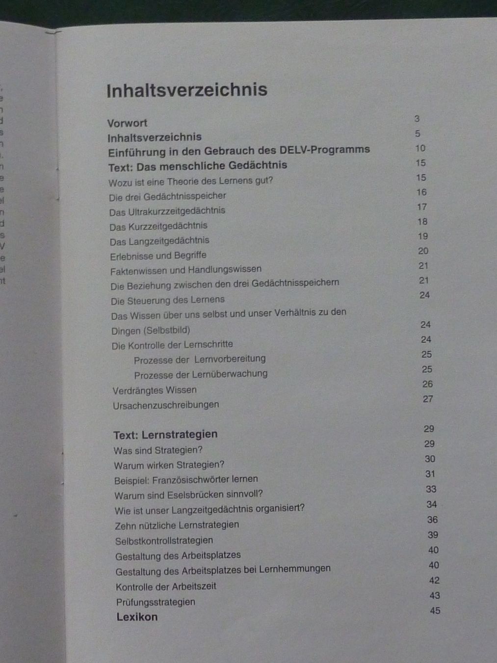 Bücher: DELV: Das eigene Lernen Verstehen – Gebraucht aus Triengen von Nussbaum14 4