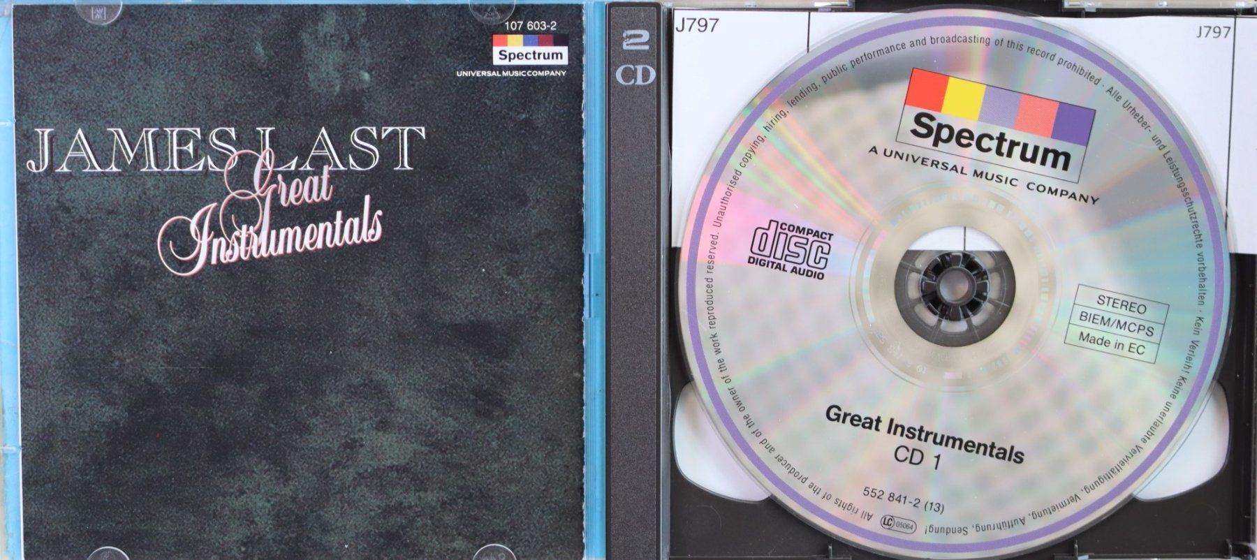 CDs: James Last – Great Instrumentals – Gebraucht aus Luzern von CONTENTI 1