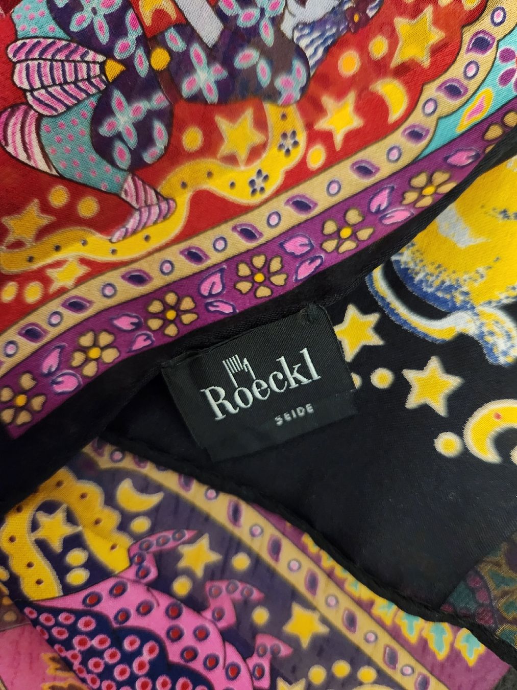Roeckl Foulards, Tücher & Schals: Foulard Roeckl soie multicolore  – Gebraucht aus Niedergösgen von Eva2410 3
