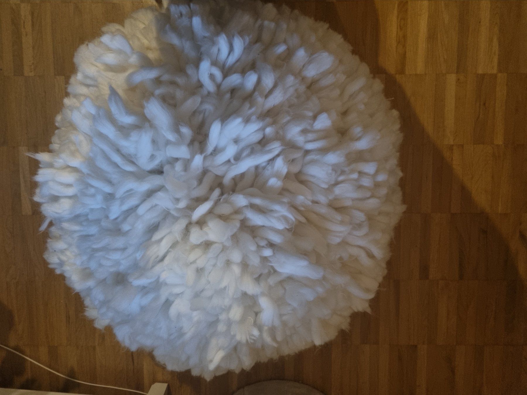 Maisons du monde Sgabelli: Pouf Hocker weiss – Usato da Zug venduto da Alisaaa260 1