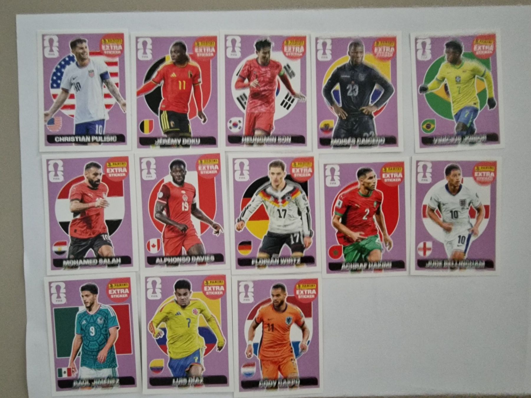 Panini Carte collezionabili: Panini extra Stickers WM 2026 – Nuovo (secondo la descrizione) da Adliswil venduto da vendor123