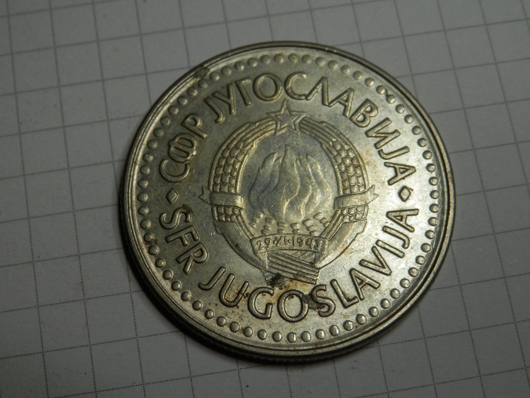 Tutti le monete: Jugoslawien 100 Dinar, 1987 – Usato da Weiach venduto da weiach81 1