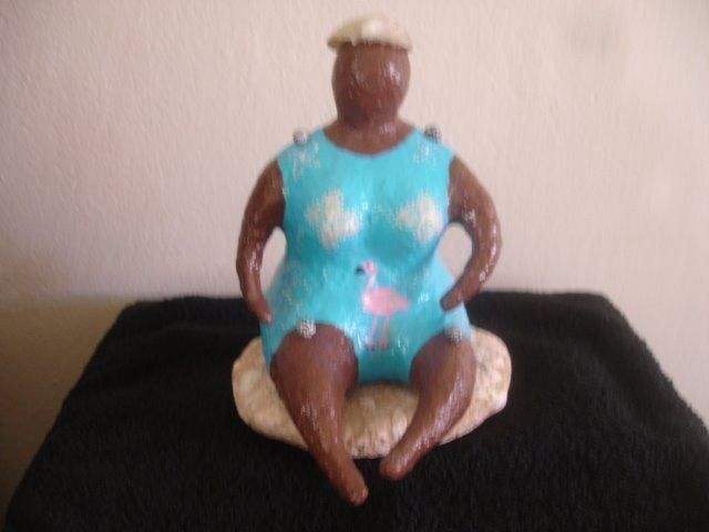 Sculture & Statue: Papiermache Skulptur Nr. 2 – Nuovo (secondo la descrizione) da Beatenberg venduto da nonnkari 7