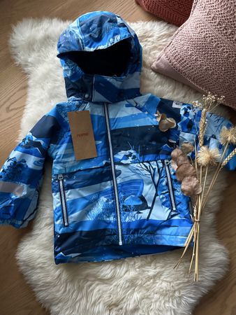 REIMA TEC Kinder Winterjacke Gr. 104 NEU mit Etikette