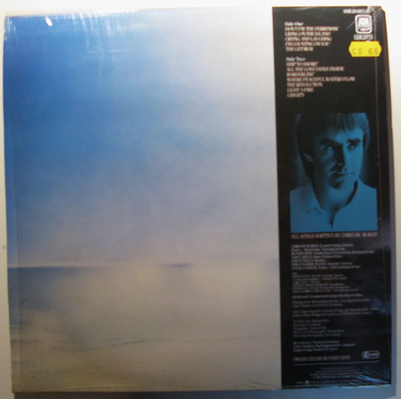 Schallplatten: CHRIS DE BURGH "The Getaway" LP in NEAR MINT – Gebraucht aus Monthey von Pingmub 2