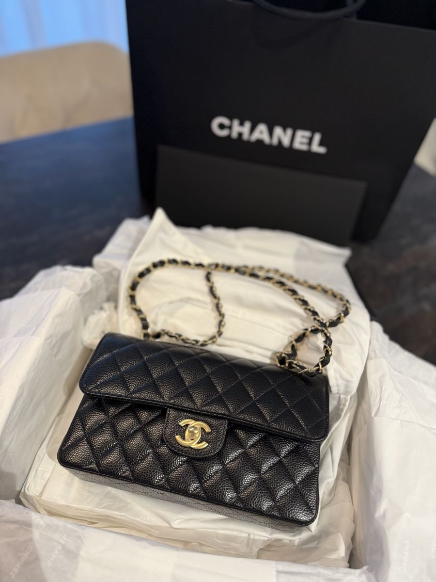 Chanel Borse da donna: Chanel Classic Timeless Double Flap Bag 11.12 Small – Nuovo (secondo la descrizione) da Kaiseraugst venduto da senakaya 1