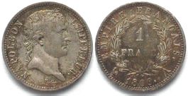 NAPOLEON Ier Empire 1 Franc 1809 A argent SUP!