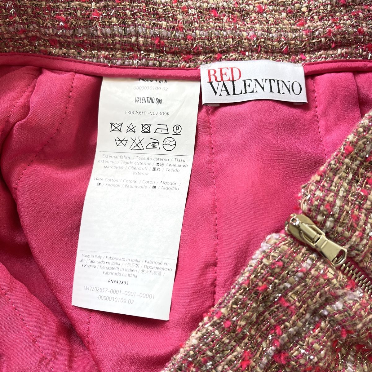 Valentino Gonne: RED VALENTINO Tweed Skirt – Nuovo (secondo la descrizione) da Emmen venduto da Avviivva_Com2023 6