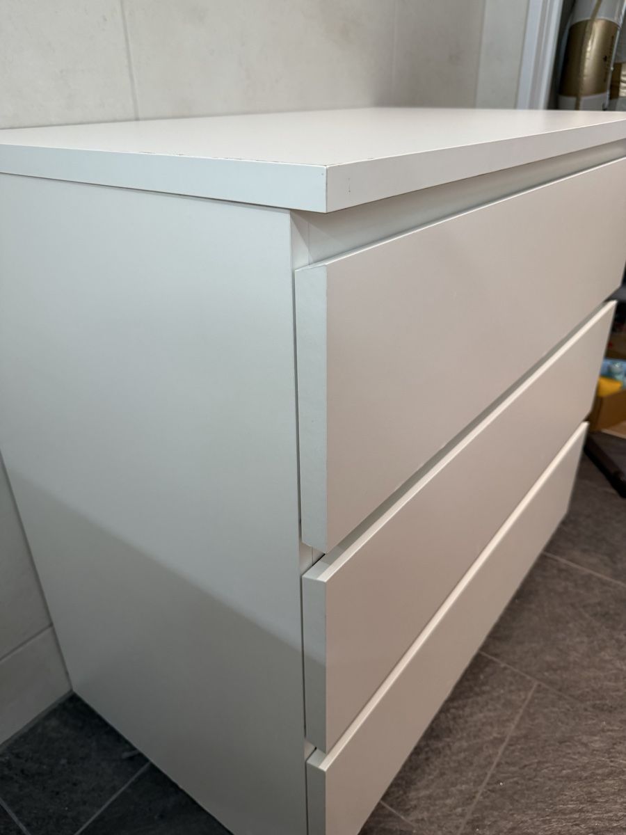 Commodes: Kommode weiss 3 Schubladen, Ikea – D'occasion à Küsnacht ZH par ToddyGinger 6