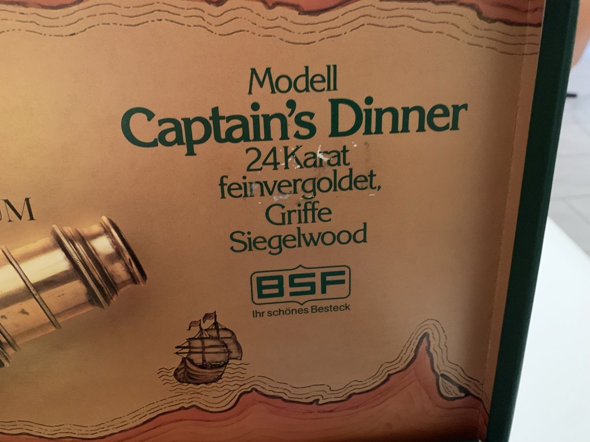 Set di posate: Besteck Captain‘s Dinner – Nuovo e nell'imballaggio originale da Bubendorf venduto da alfaspyder01 1