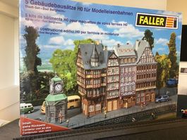Faller HO 1:87 Stadt-Set Bad Bergheim 5 Gebäude nuovo