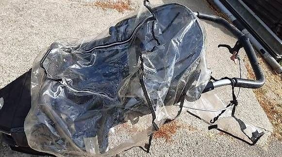 Poussette: TFK Kinderwagen blau  – D'occasion à Liestal par daspi01 1