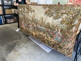 Französischer Gobelin (gefüttert) - Wandteppich