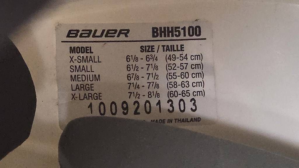 Helme: Bauer Eishockeyhelm – Gebraucht aus Baar von Famar5 2