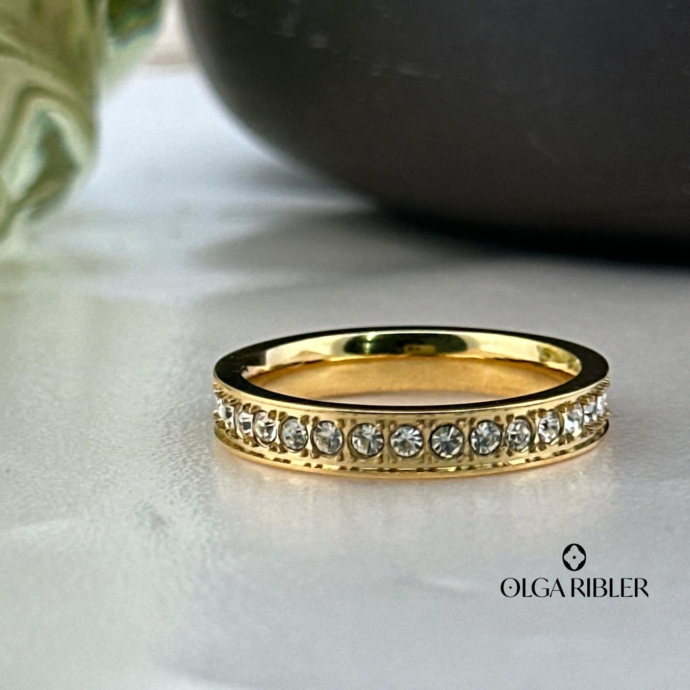 Olga Ribler Anelli: Edelstahl Memory Ring Grösse 58 – Nuovo (secondo la descrizione) da Luzern venduto da Schmuckoutlet 2