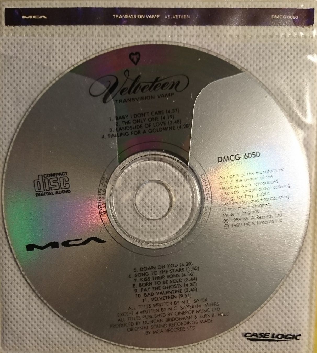 Dischi in vinile: TRANSVISION VAMP Velveteen – Usato da Zürich venduto da Raz88 1