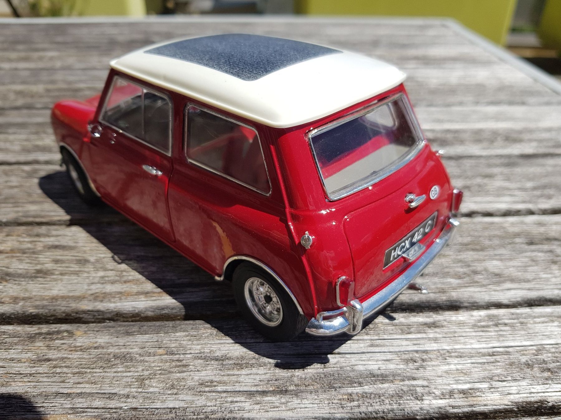 Solido Modellini d'auto: Mini Cooper S 1954 Modellauto rot – Usato da Jona venduto da dampfnuggi 2