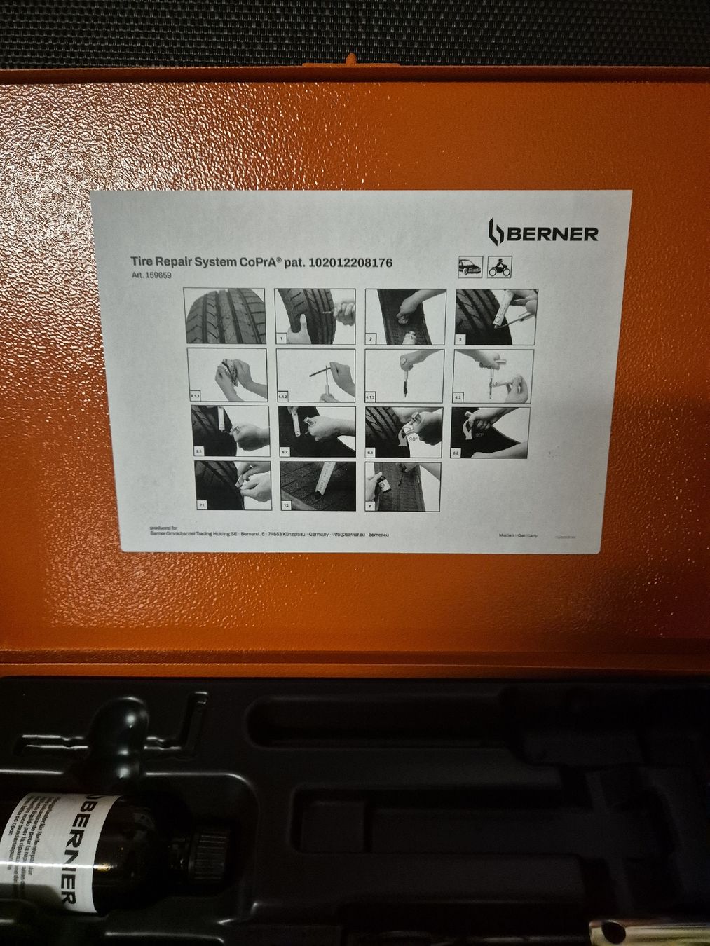 Berner Tous les outils: Reifenreperaturset Berner – D'occasion à Zell par the_dominator 3