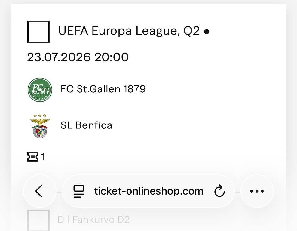 Maillots de corps & Pantalons: Fcsg Benfica  – D'occasion à Diepoldsau par Gia_85pt