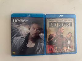 WILL SMITH PACK: BAD BOYS 2 (BLU-RAY/OVP) I ROBOT. (BLU-RAY)
