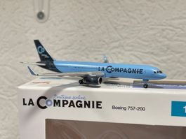 Herpa Wings 531375 La Compagnie Airlines Boeing 757-200