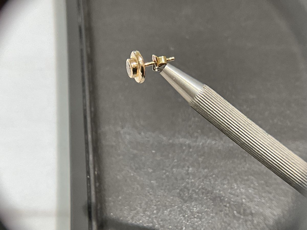 Orecchini pendenti & Orecchini a lobo: Ohrstecker Diamant 18k Gold – Usato da Schaffhausen venduto da glamour-shop 5