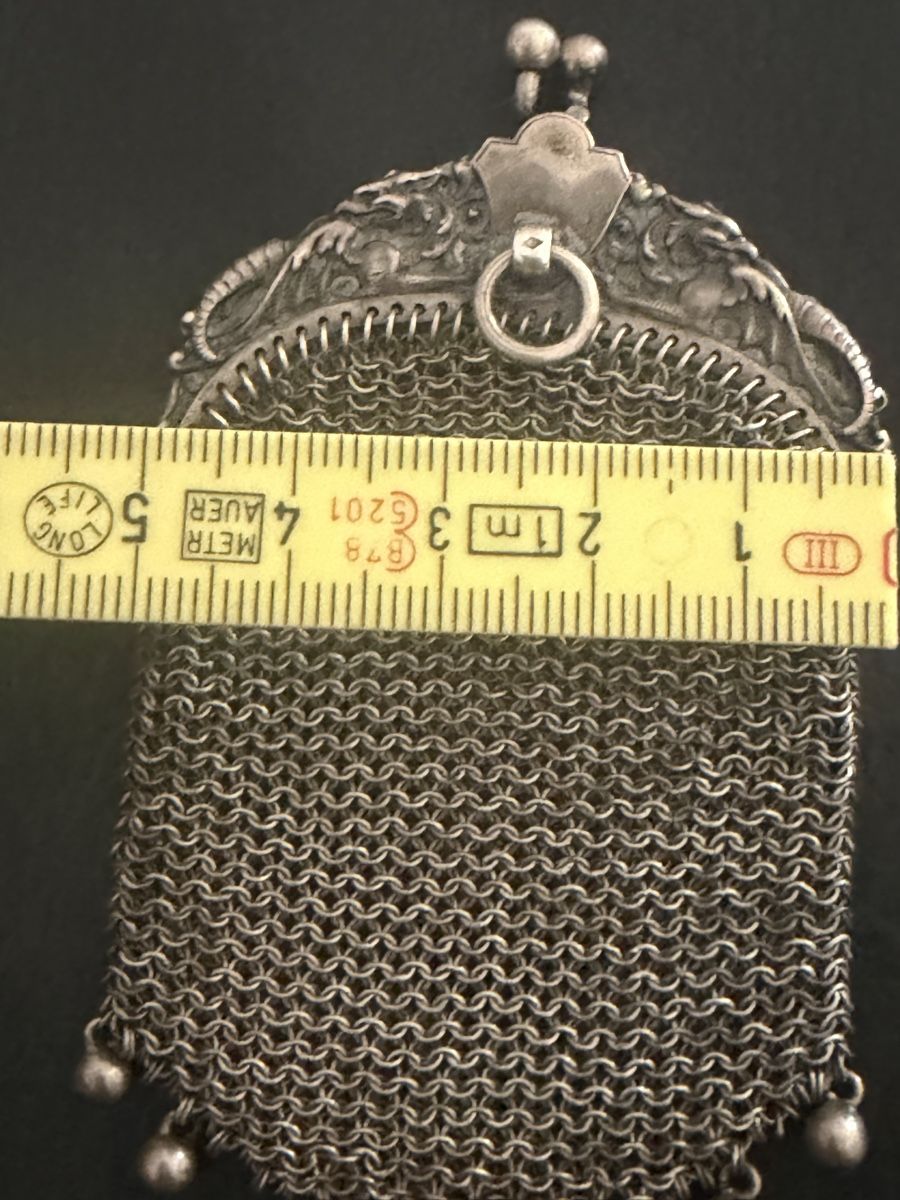 Borse da donna: Antike Chatelaine-Geldbörse – Usato da Baden venduto da noli.r 6