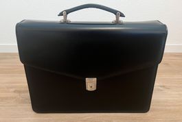 Samsonite Aktentasche Leder schwarz - neu