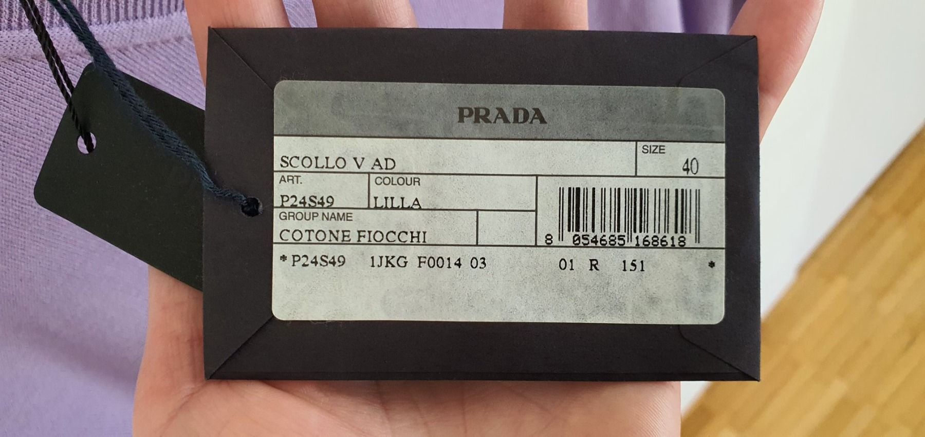 Prada Maglioni & Felpe: PRADA MILANO PULLOVER Gr.40 – Nuovo e nell'imballaggio originale da Basel venduto da Kristal4 7