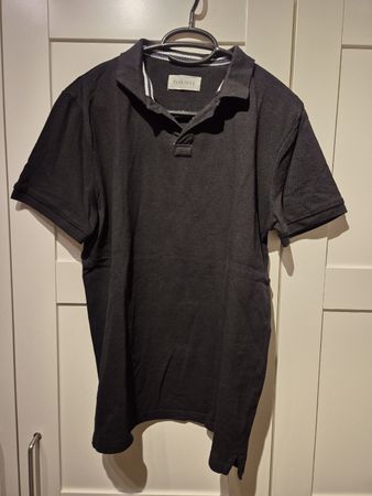 Schwarzes Pier One Poloshirt Grösse M