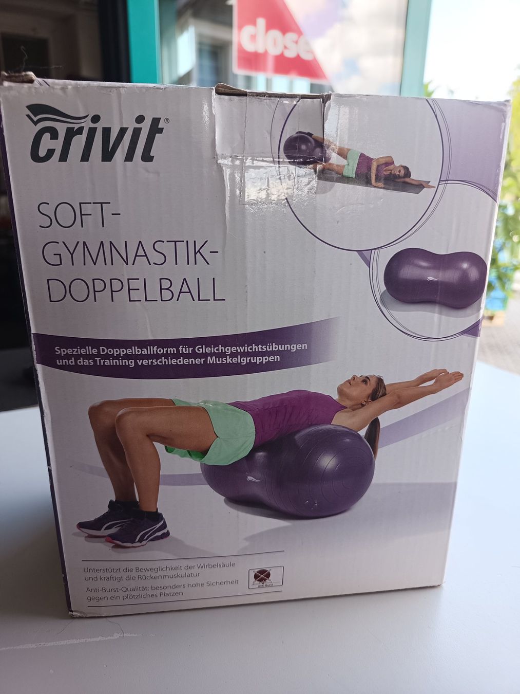 Bälle: Crivit Gymnastikball – Neu und originalverpackt aus Oberegg von A-Z.Handel.Loehrer