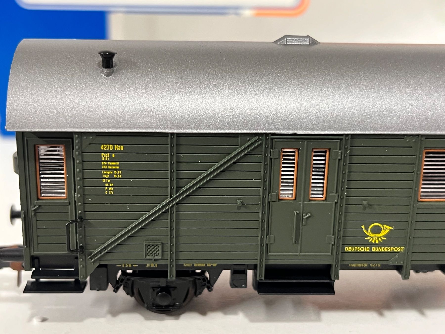 Roco Modellini di ferrovie: Roco DB Postwagen H0 DC – Usato da Geroldswil venduto da TopTrain54 1