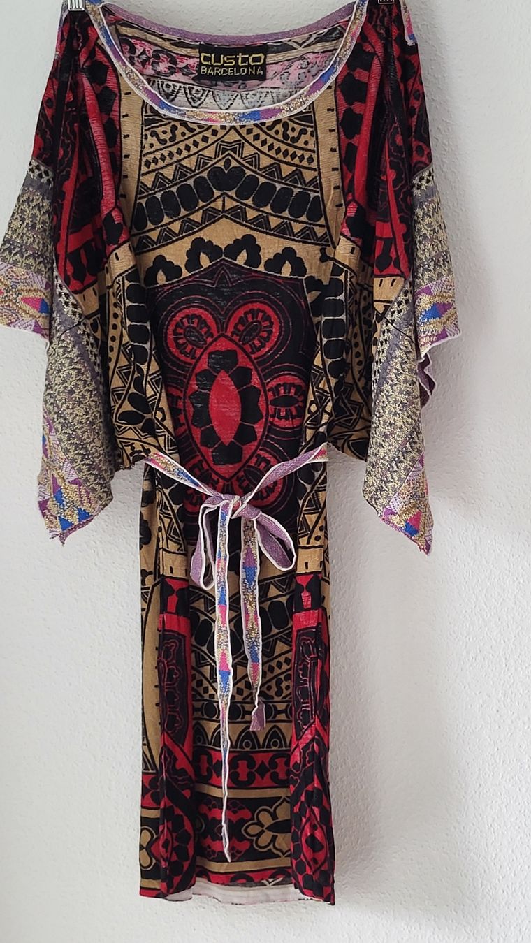 Custo Barcelona Vestiti: Custo Barcelona Kleid gemustert Grösse M  – Usato da Muttenz venduto da Igma