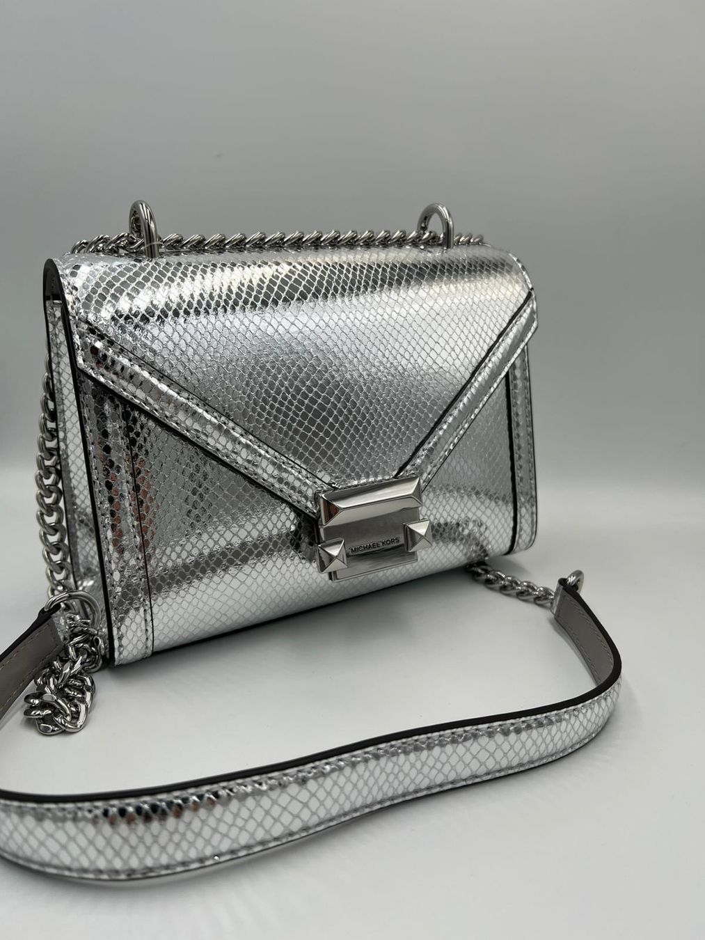 Michael Kors Borse da donna: Michael Kors Tasche silver – Nuovo e nell'imballaggio originale da Wiedlisbach venduto da Sistershop 2