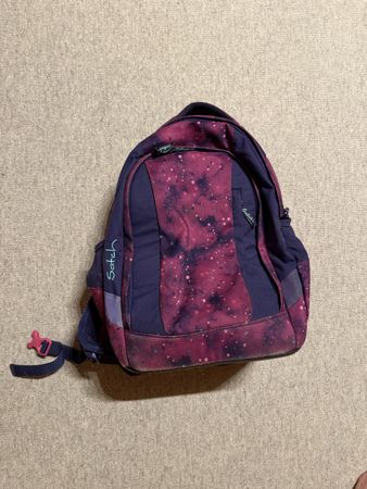 Satch Schulrucksack Galaxy Pink